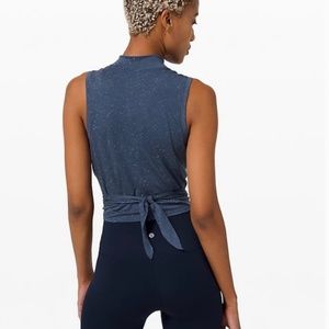 Lululemon Time to Restore mock neck tank